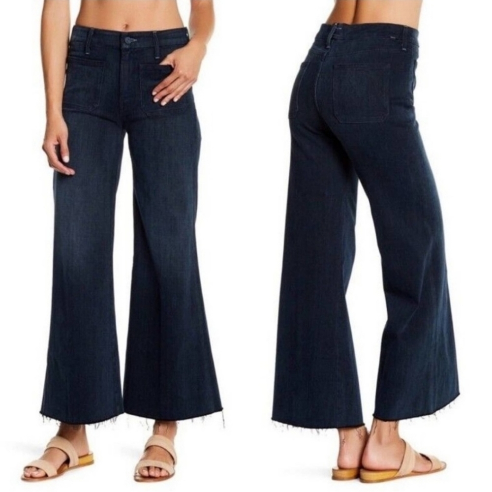 MOTHER Patch Pocket Roller Ankle jeans